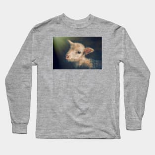 Lamb portrait Long Sleeve T-Shirt